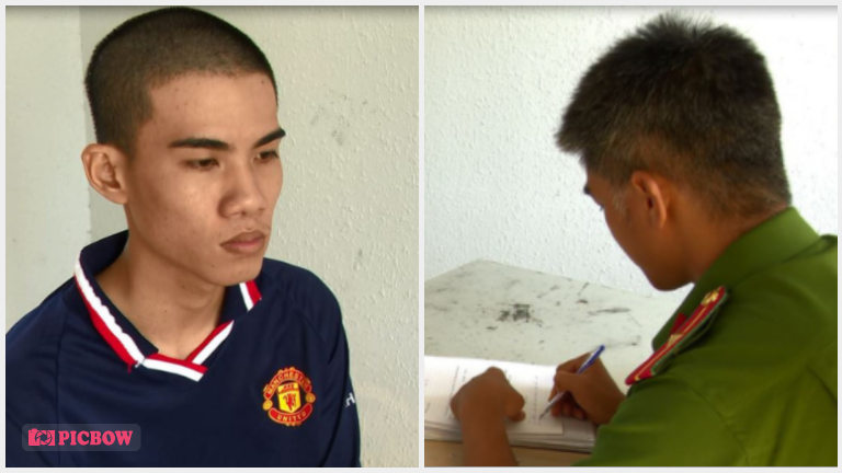 CLIP: Sợ bị giam xe, thanh niên 19 tuổi làm liều với cán bộ công an ở Tiền Giang