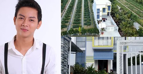 Căn nhà mới xây khang trang “to nhất xóm” của ca sĩ Hoài Lâm ở Vĩnh Long