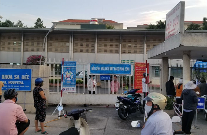 Phát hiện ca dương tính nCoV, Đồng Tháp phong tỏa Bệnh viện Sa Đéc