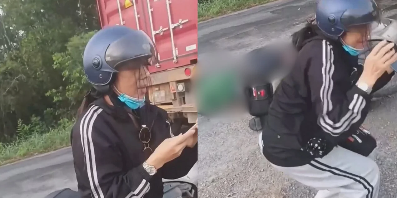 Vjdeo V;A CH;ẠM VỚI CONTAINER TẠI NGÃ 3 KHIẾN 1 NGƯỜI TUVONG