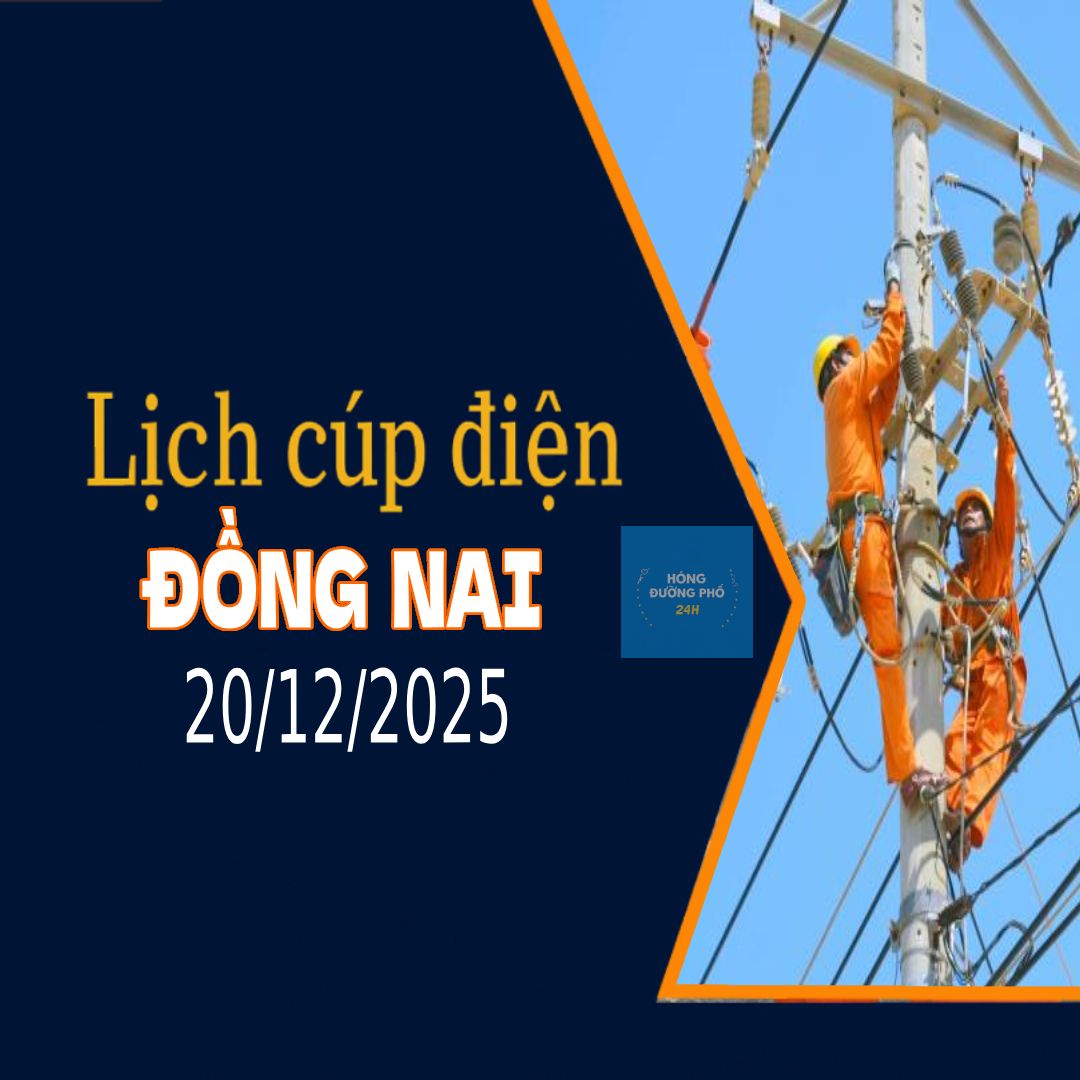 Lịch cắt điện Đồng Nai ngày mai 20/12 cập nhật mới nhất