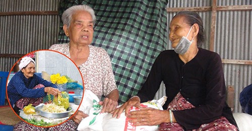 Ngưỡng mộ cụ bà 80 tuổi 10 năm bán rau lấy tiền tặng người nghèo