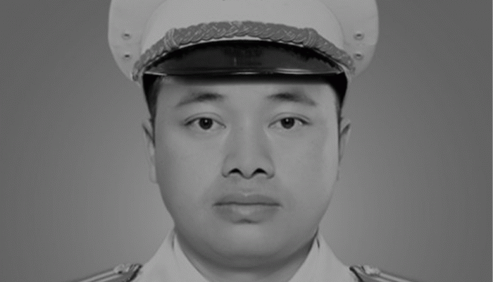 Thiếu tá công an Hà Văn Minh hy sinh sau khi bị phương tiện vi phạm giao thông đâm
