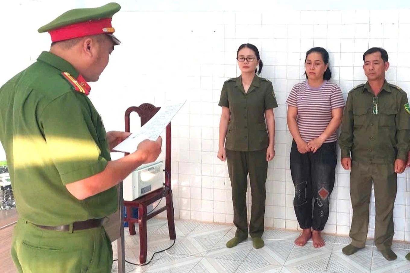 Bắt giữ Nguyễn Thanh Thuỷ